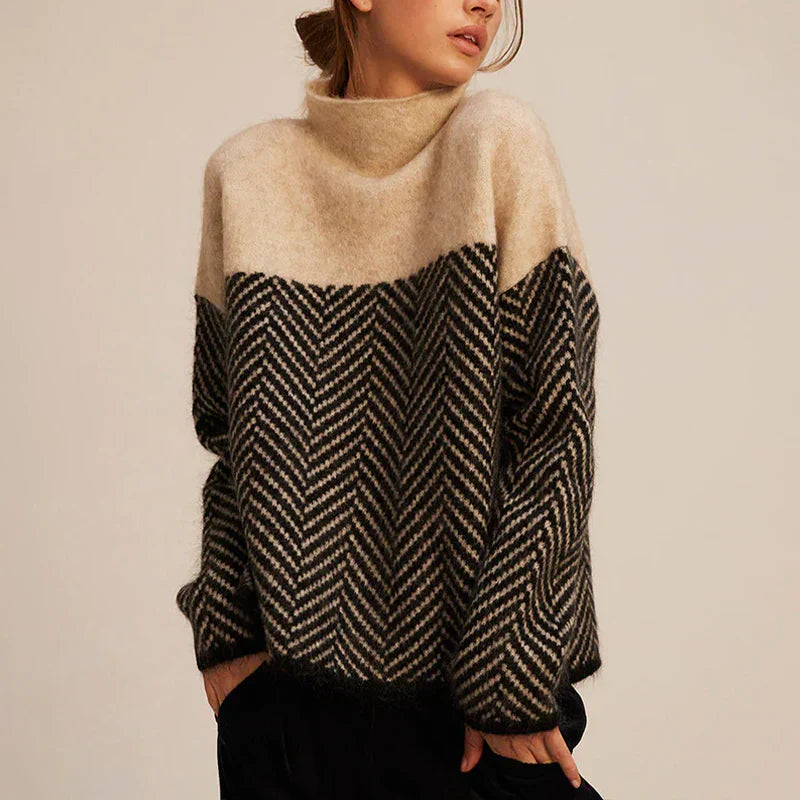 Nuala | Jumper with high collar