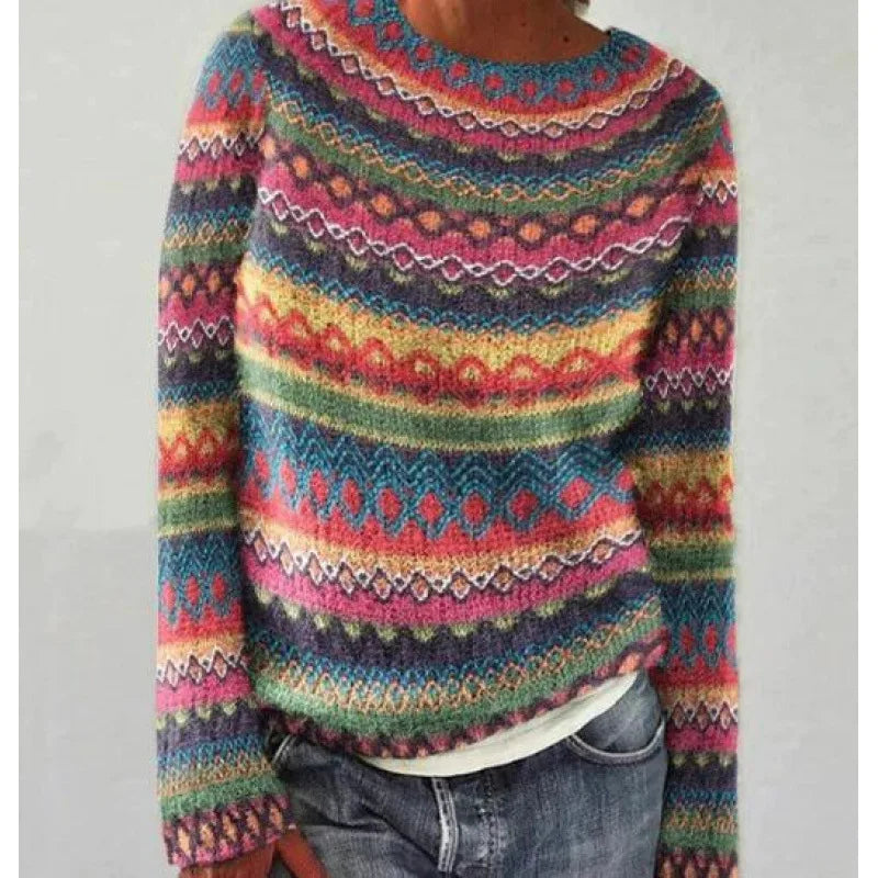 Carmel | Soft Patterned Jumper