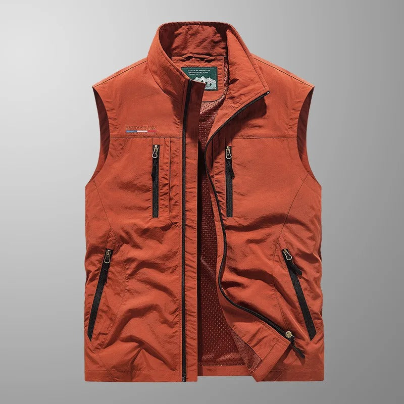 MAVERICK | Multi-Pocket Breathable Cargo Gilet
