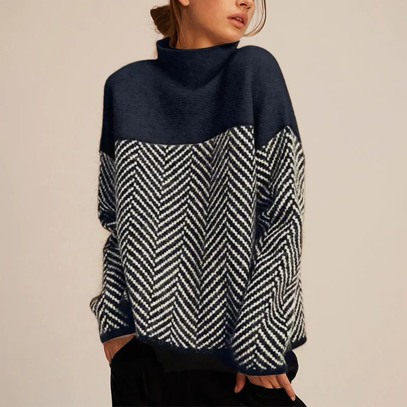 Nuala | Jumper with high collar