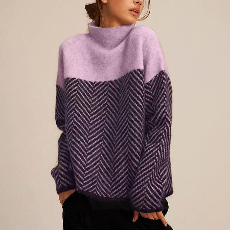 Nuala | Jumper with high collar